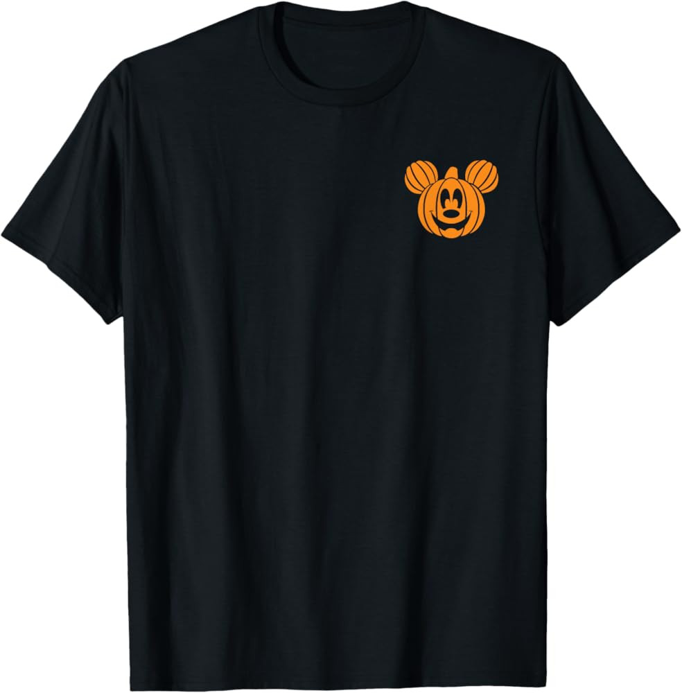 Disney - Mickey Mouse Pumpkin Halloween T-Shirt | Amazon (US)
