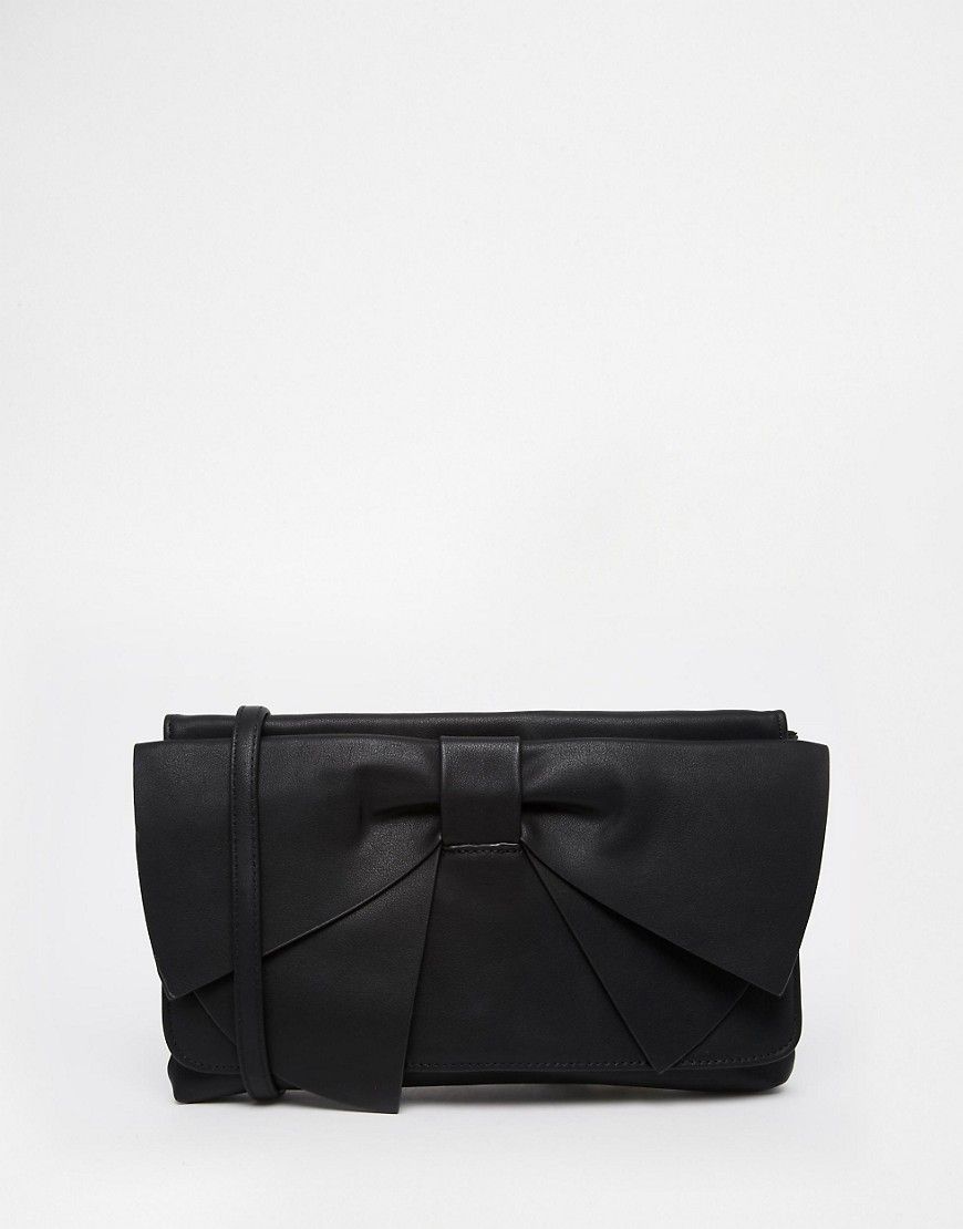 ALDO Superior Black Clutch Bag | ASOS UK