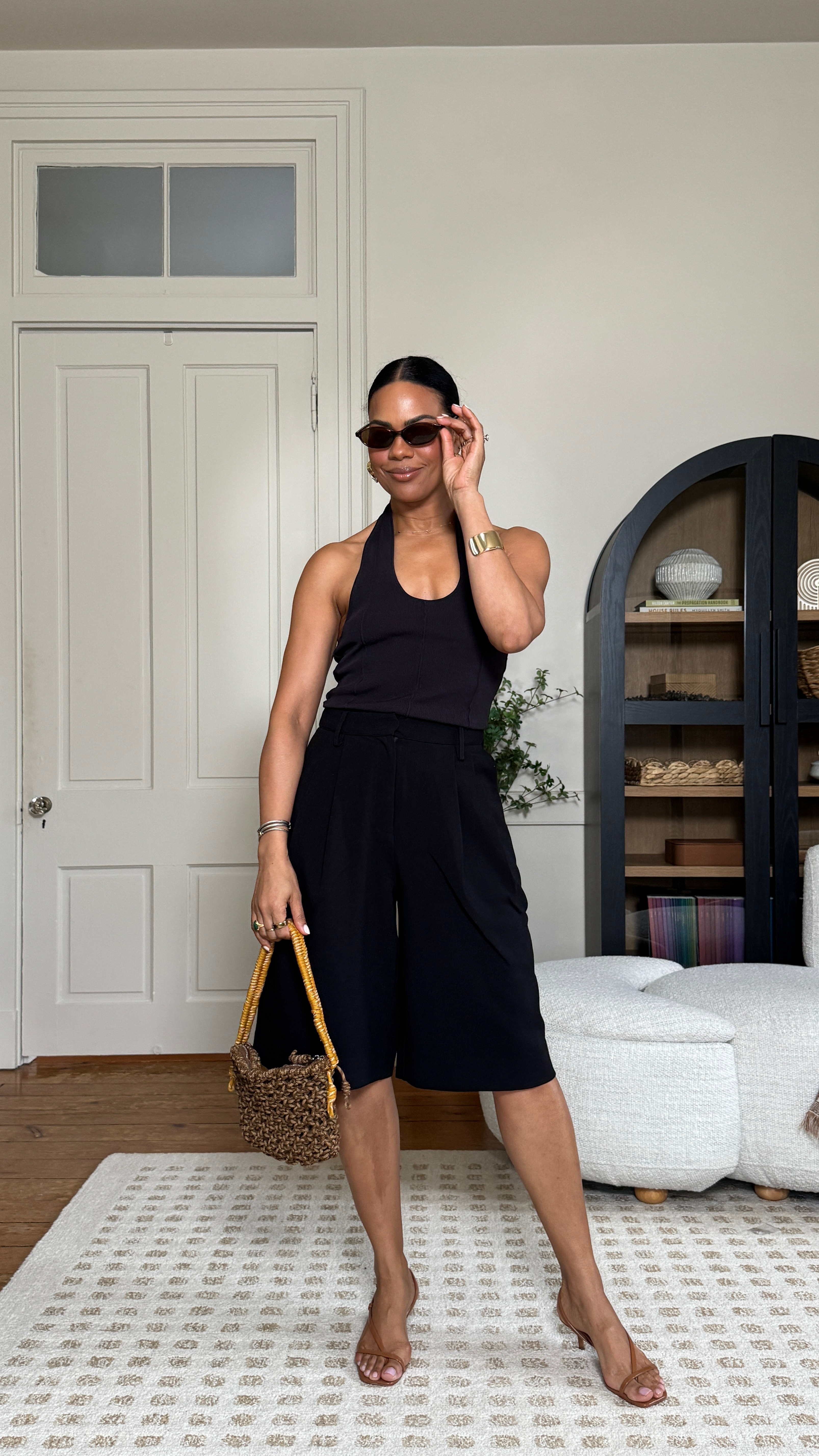 Loving seeing all of these longer silhouettes for shorts:) How would you wear them? My biggest tip is to wear a nice shoe or something with a tiny heel to elongate the leg. Love them for date night or to be worn as a casual outfit or for work:) 




Summer outfits, spring outfits, long shorts, Bermuda style shorts, culotte style shorts, long shorts for work 

#LTKOver40 #LTKStyleTip