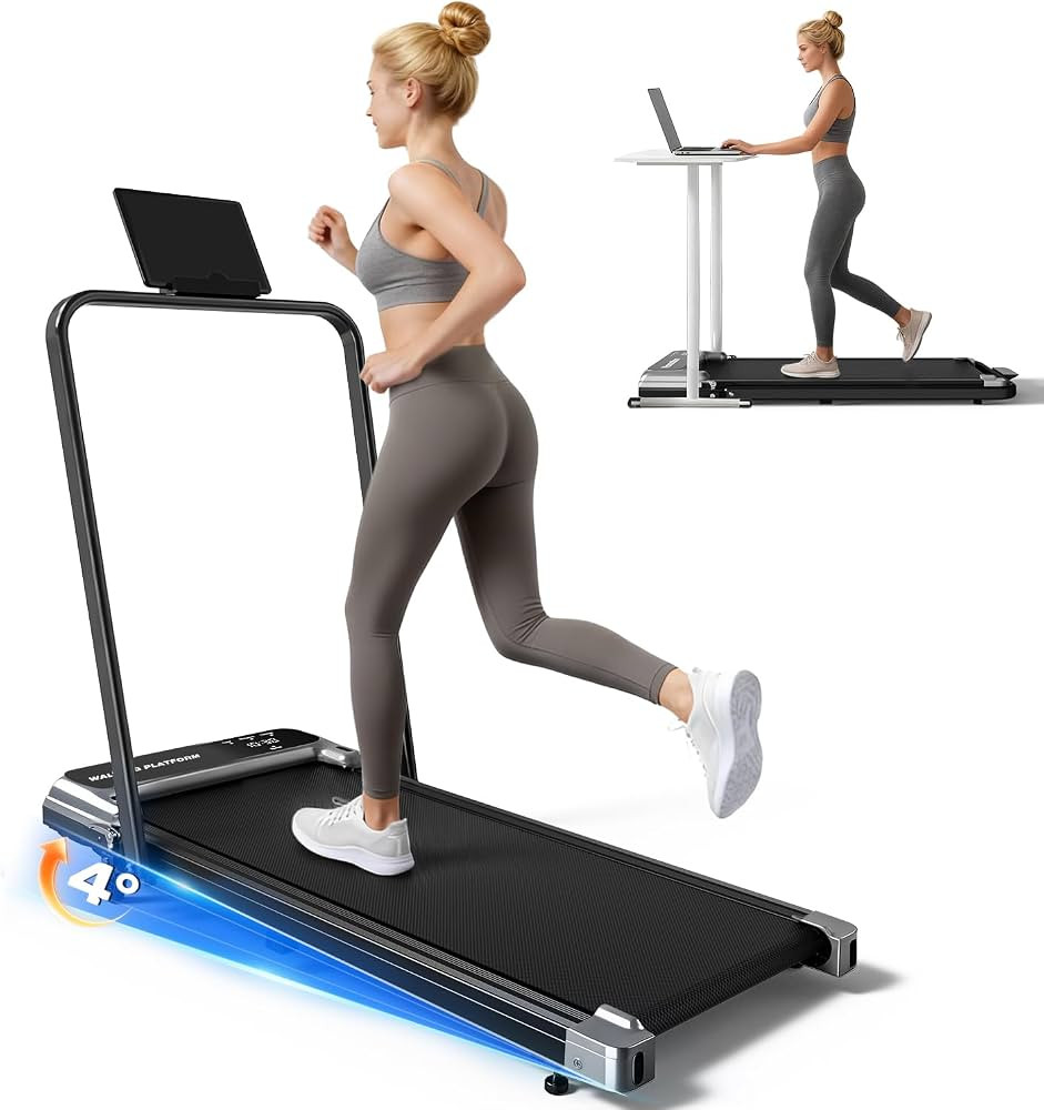 Walking Pad Treadmill for Home, Walking Pad with Incline and Handle Bar | Amazon (US)