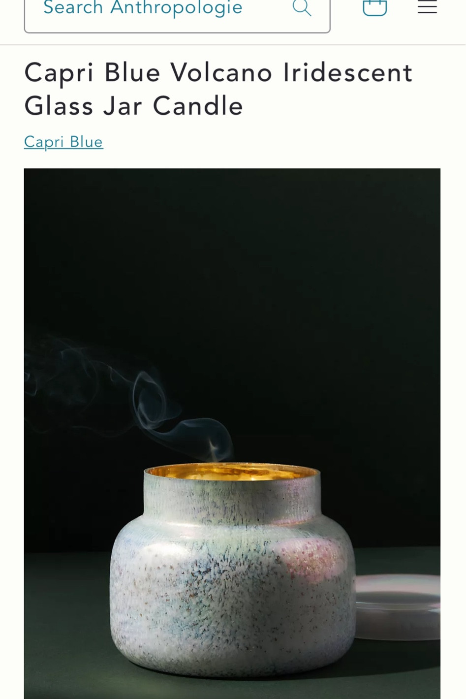 Anthropology capri blue volcano candle is only 9.99 🫢🫢 just ordered some for gifts!!

#LTKunder50 #LTKFind #LTKhome