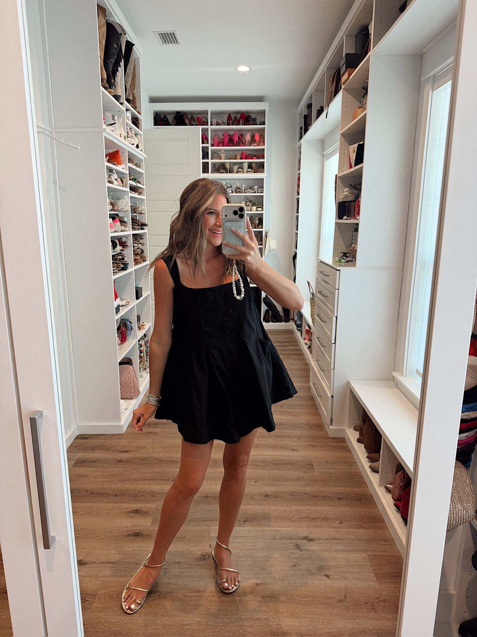 In a small romper, sandals and accessories- fits tts.

#LTKootd #LTKgrwm #LTKSeasonal