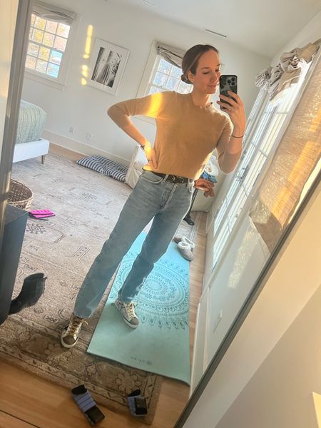 Highly highly recommend these pinch waist jeans! I love the relaxed fit — great for mom life 🙌🏼 they run TTS :)

#LTKstyletip #LTKfamily