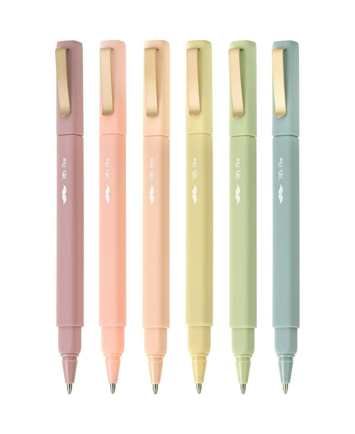 Mr. Pen Aesthetic Pens, 6 Pack, Black Ink, Fast Dry, No Smear Bible | Macy's