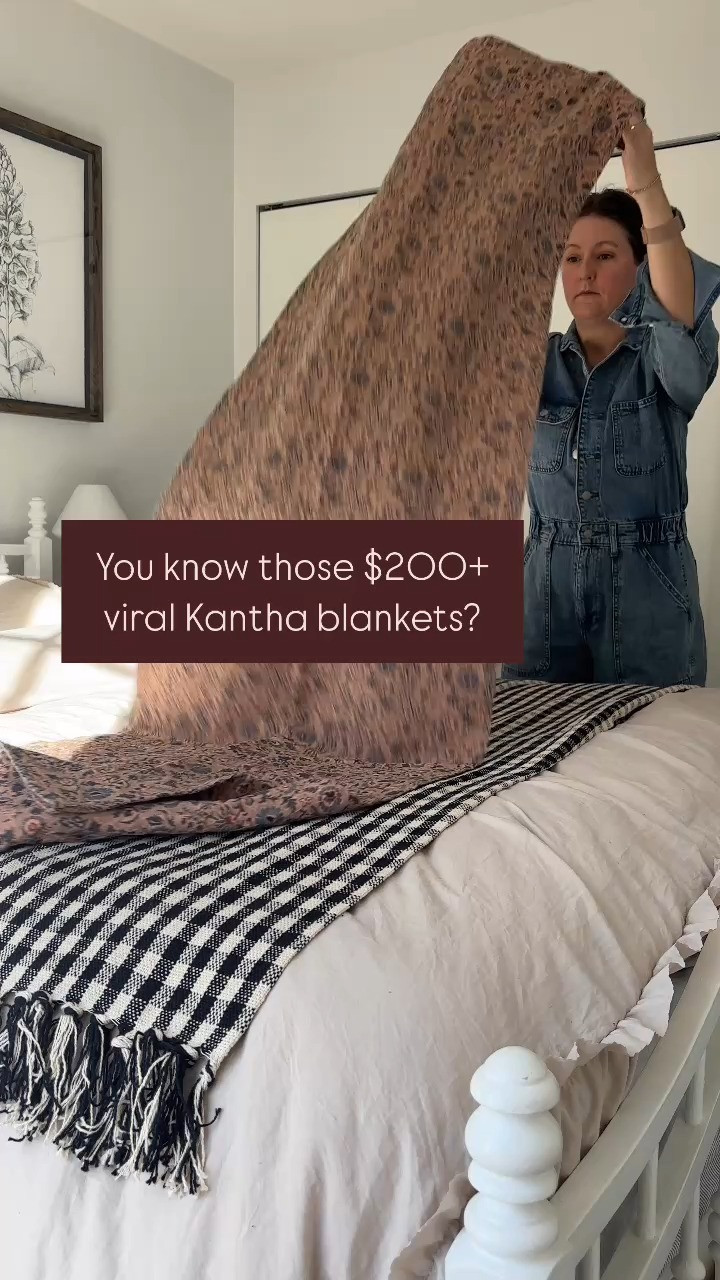 Obsessed with that Amber Interiors look but not the designer price tag? These two Wayfair throws are the perfect dupes—cozy, textured, and totally on-trend for that modern organic home aesthetic. 🍂✨

First up: the Ponte Vintage Cotton Throw—rich, earthy tones with a beautifully worn-in look that adds warmth and character to any space. Draped over a bed, bench, or sofa, it instantly gives that curated, high-end feel.

Next: the Gingham Check Throw, with its soft pattern and neutral palette. It’s giving elevated farmhouse meets organic minimalism, and it's under $40!

Both pieces are perfect for layering, styling, and bringing that cozy, collected vibe into your home—without splurging on designer textiles. If you're all about natural textures, neutral tones, and budget-friendly decor finds that feel high-end, these throws are calling your name.

✨ Shop the look:
• Ponte Vintage Cotton Throw – Wayfair
• Gingham Check Throw – Wayfair

Affordable, stylish, and Amber Interiors–inspired? Yes, please. I'm also linking to my super soft, transitional bedding that we use in our guest bedroom. 

 #LTKHome #LTKSaleAlert #LTKWatchNow