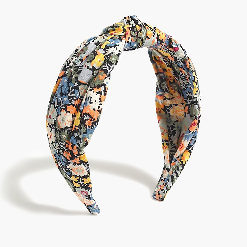 Printed knot headband | J.Crew Factory