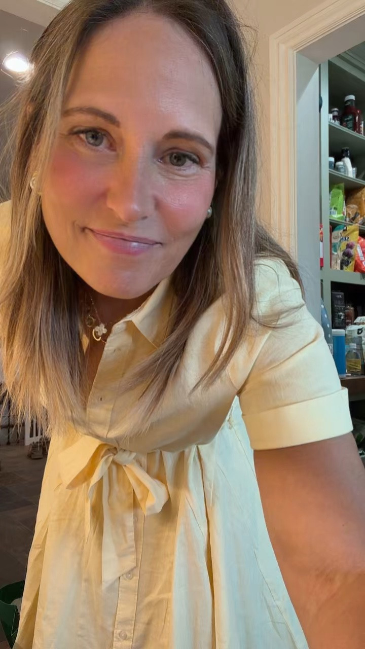 Sunny OOTD! Loving linen for the warmer temps of summer and this one is so pretty! s

#LTKootd #LTKOver40 #LTKMidsize