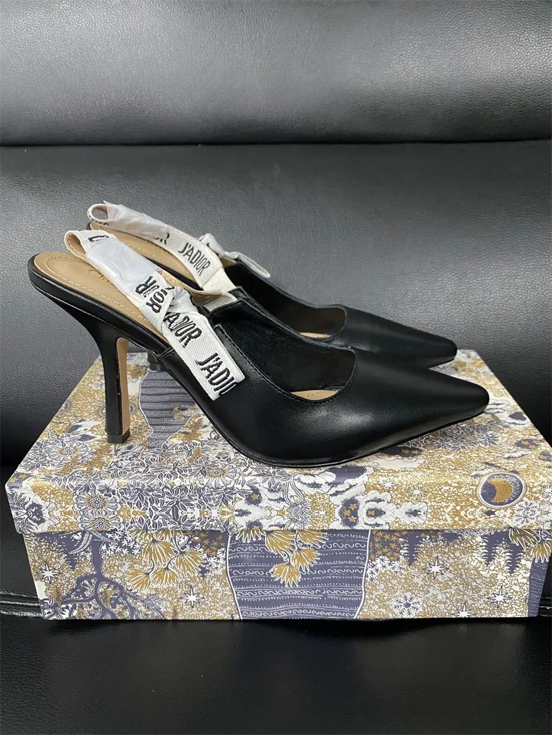 D-ior Women Dress Shoes Fly Knit High-heeled Luxurys Designers Shoe 6.5cm 9.5cm Heels Real Leathe... | DHGate