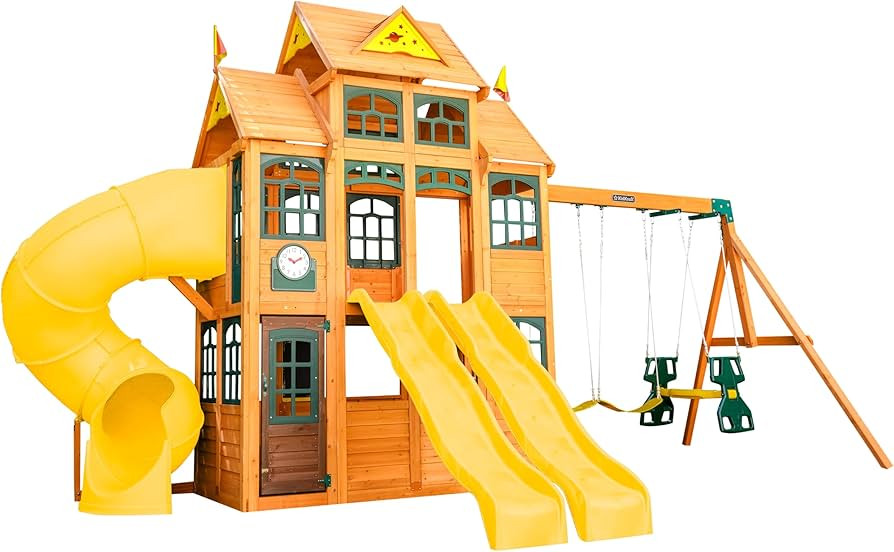 KidKraft Atlas Point Swing Set | Amazon (US)