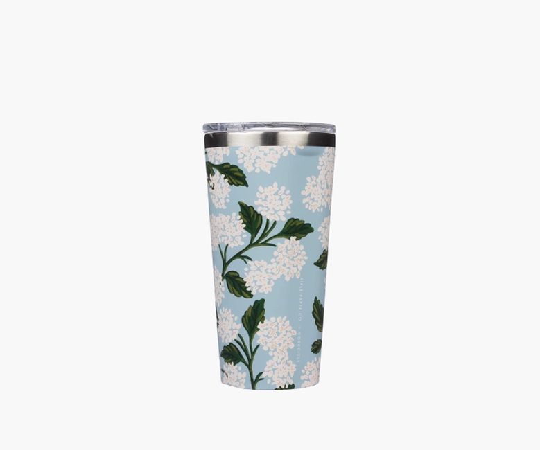 Hydrangea Blue Tumbler | Rifle Paper Co.