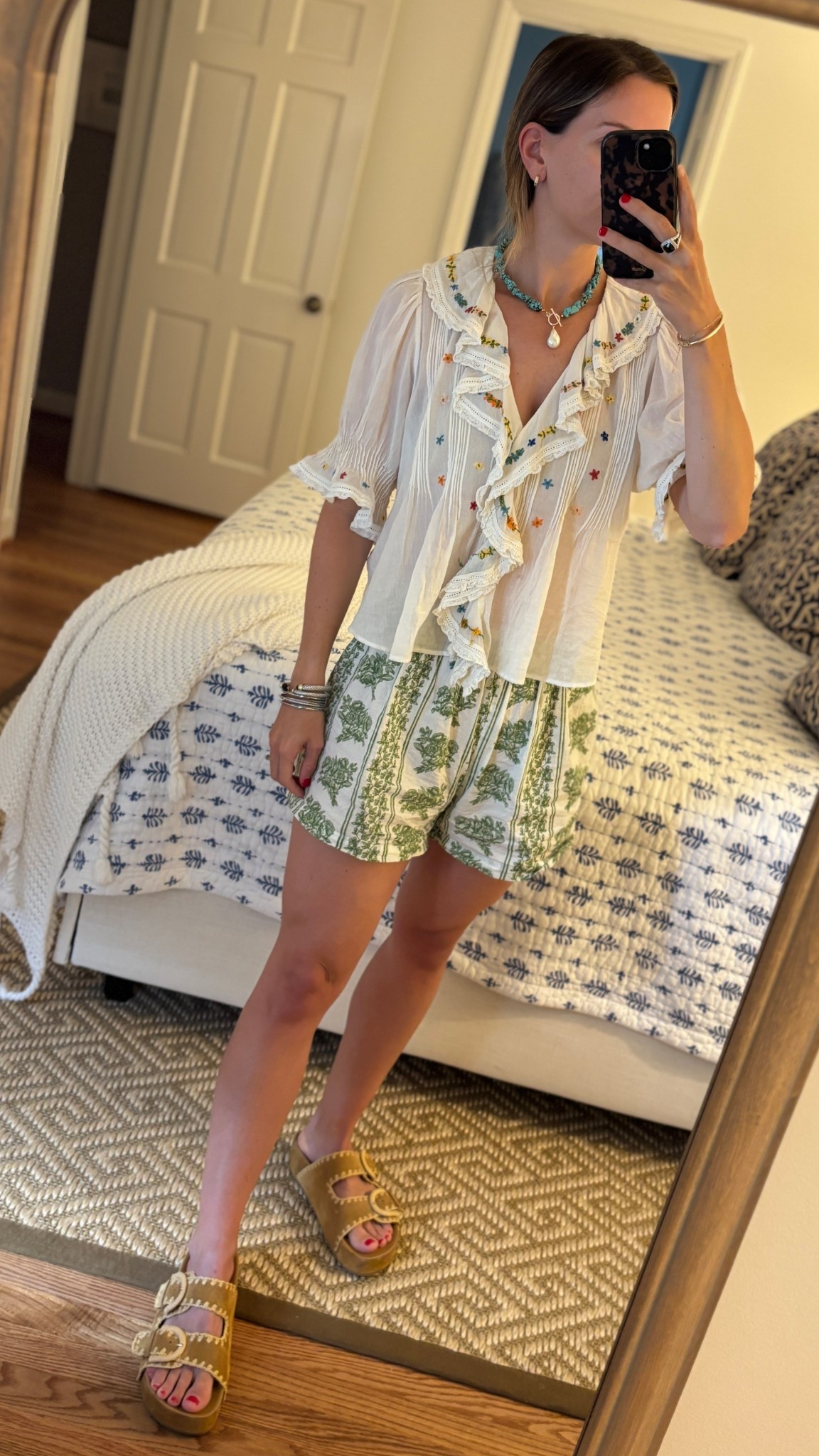 Most fun embroidered top ✨ in an xs. Shorts are Darling Loungewear 

#LTKFindsUnder50 #LTKStyleTip #LTKSeasonal