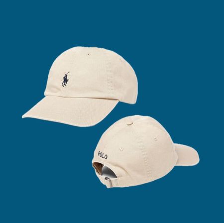 This Polo Ralph Lauren classic chino cap has been another summer staple as well as a bestseller-Zappos has it for under $50!

#RalphLauren
#summerstyle
#chinocap

#LTKFindsUnder50 #LTKSeasonal #LTKStyleTip