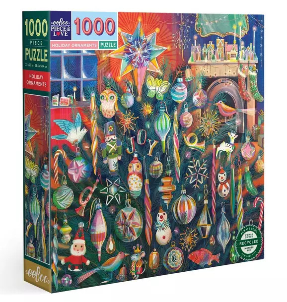 Holiday Ornaments - 1000 pc Puzzle | Janie and Jack