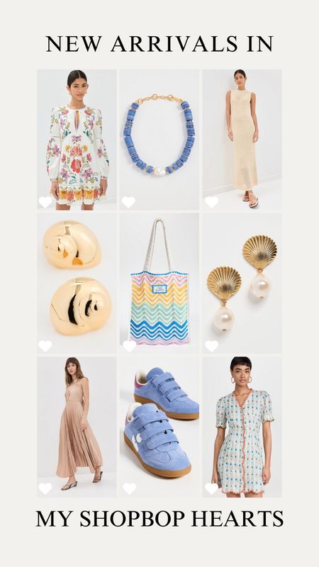 New Shopbop hearts! Love the dresses and all the accessories 💫 

#LTKShoeCrush #LTKItBag #LTKSeasonal