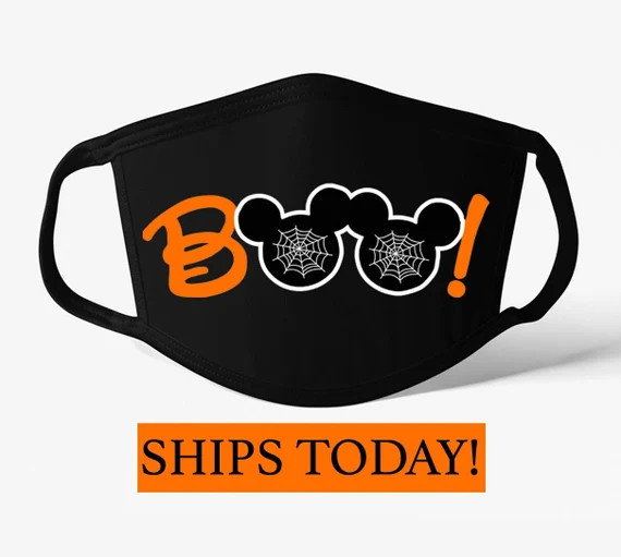 Halloween Mask, Boo Mickey Mouse Mask, Mickey Mouse Mask, Cute Halloween Mask, Gifts for Hallowee... | Etsy (US)