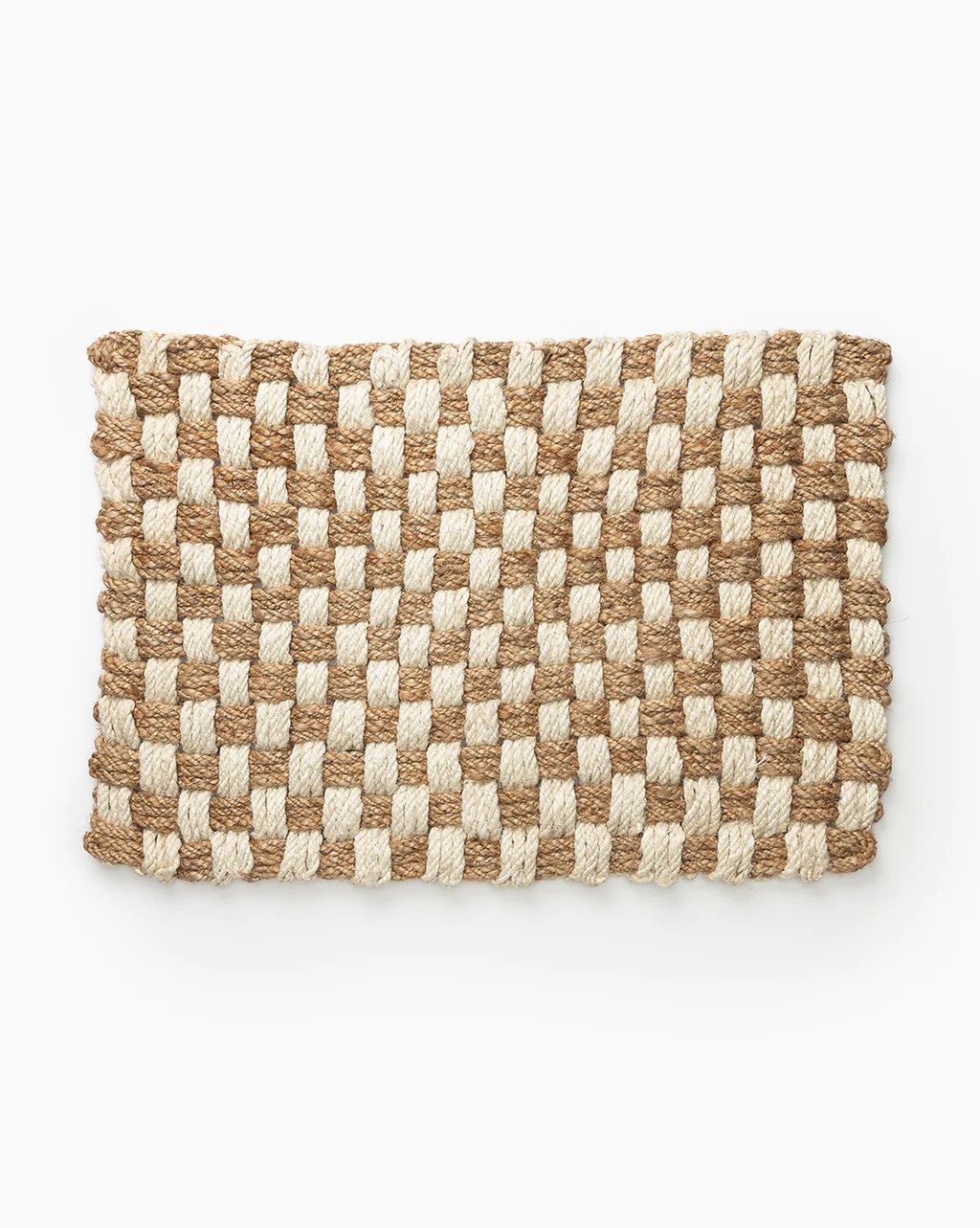 Checker Jute Doormat | McGee & Co.