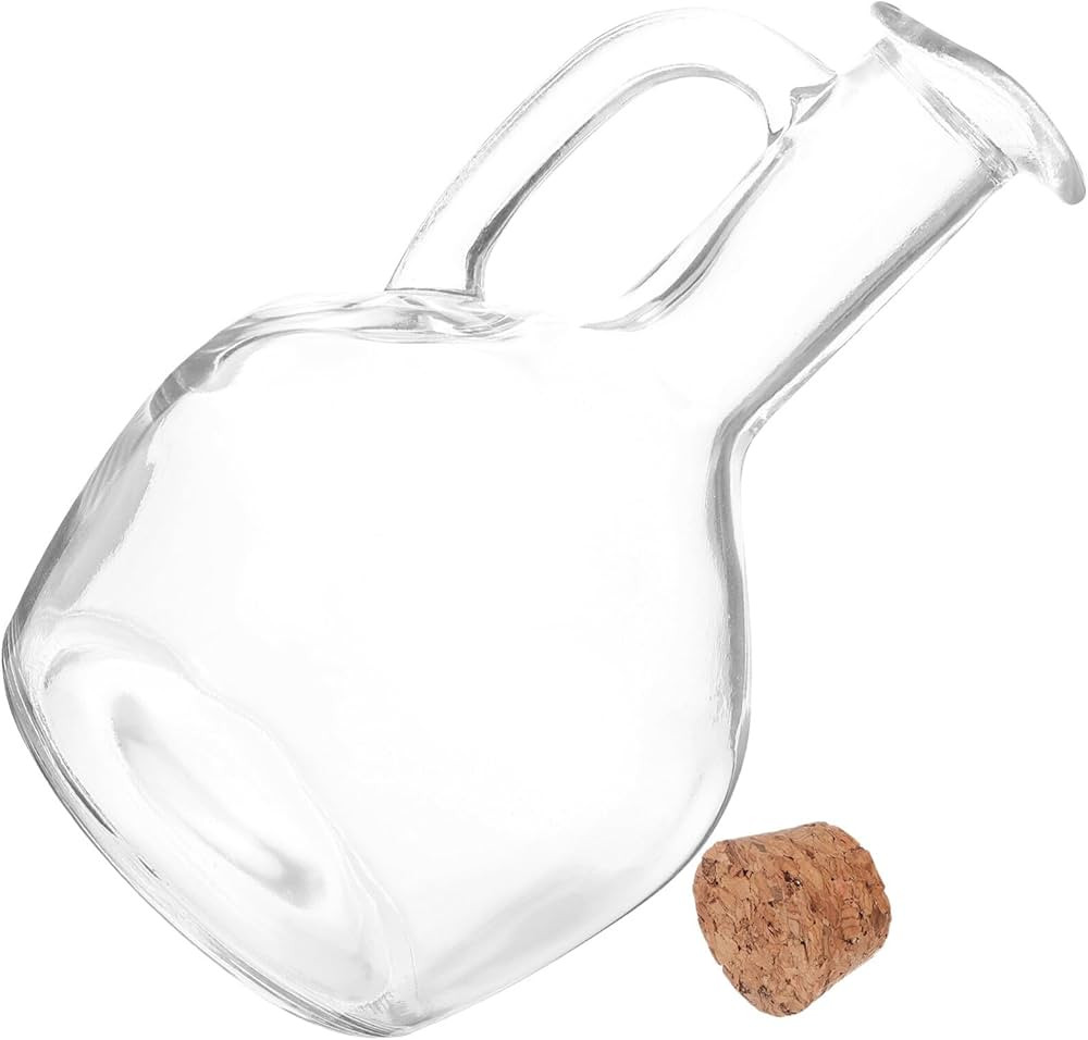 Glass Olive Oil Dispenser Bottle, Vinegar Cruet Soy Sauce Container Pourer Non Drip Syrup Dressin... | Amazon (US)