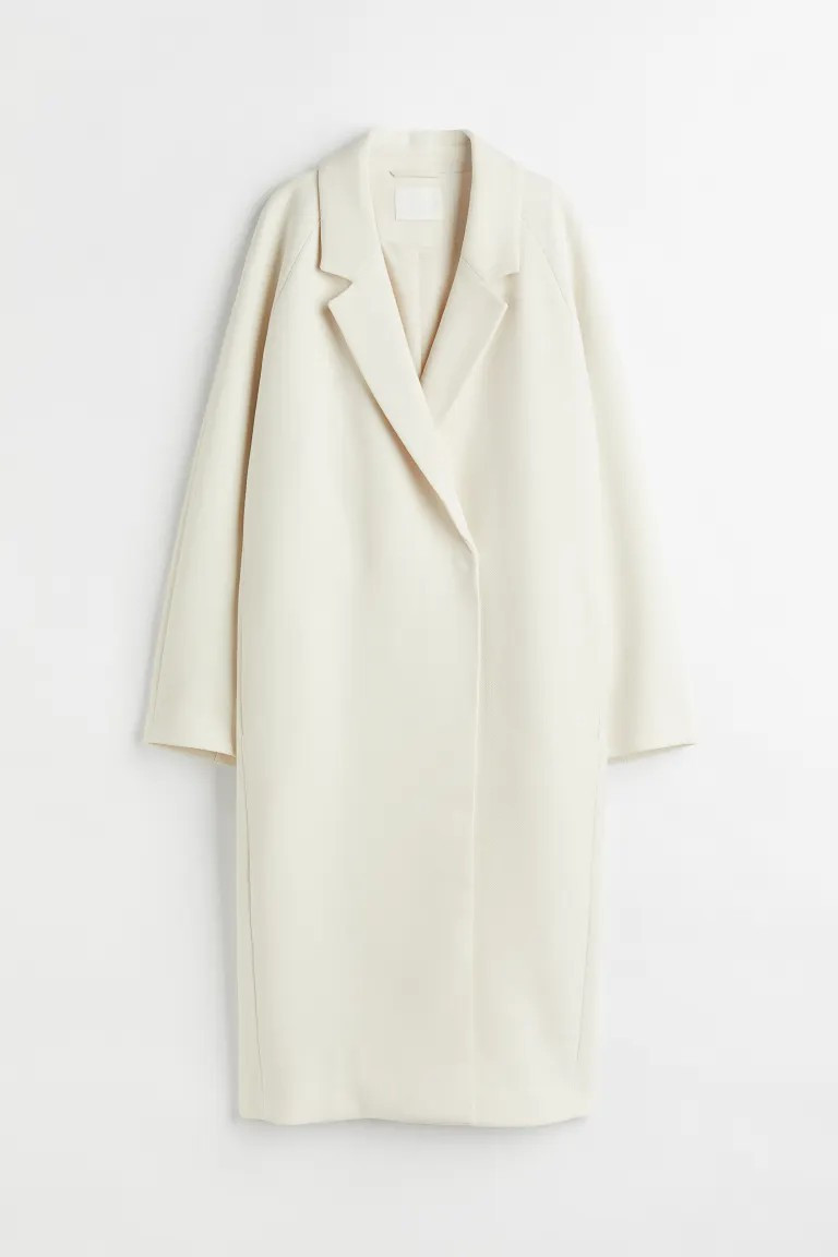 Calf-length coat | H&M (UK, MY, IN, SG, PH, TW, HK)