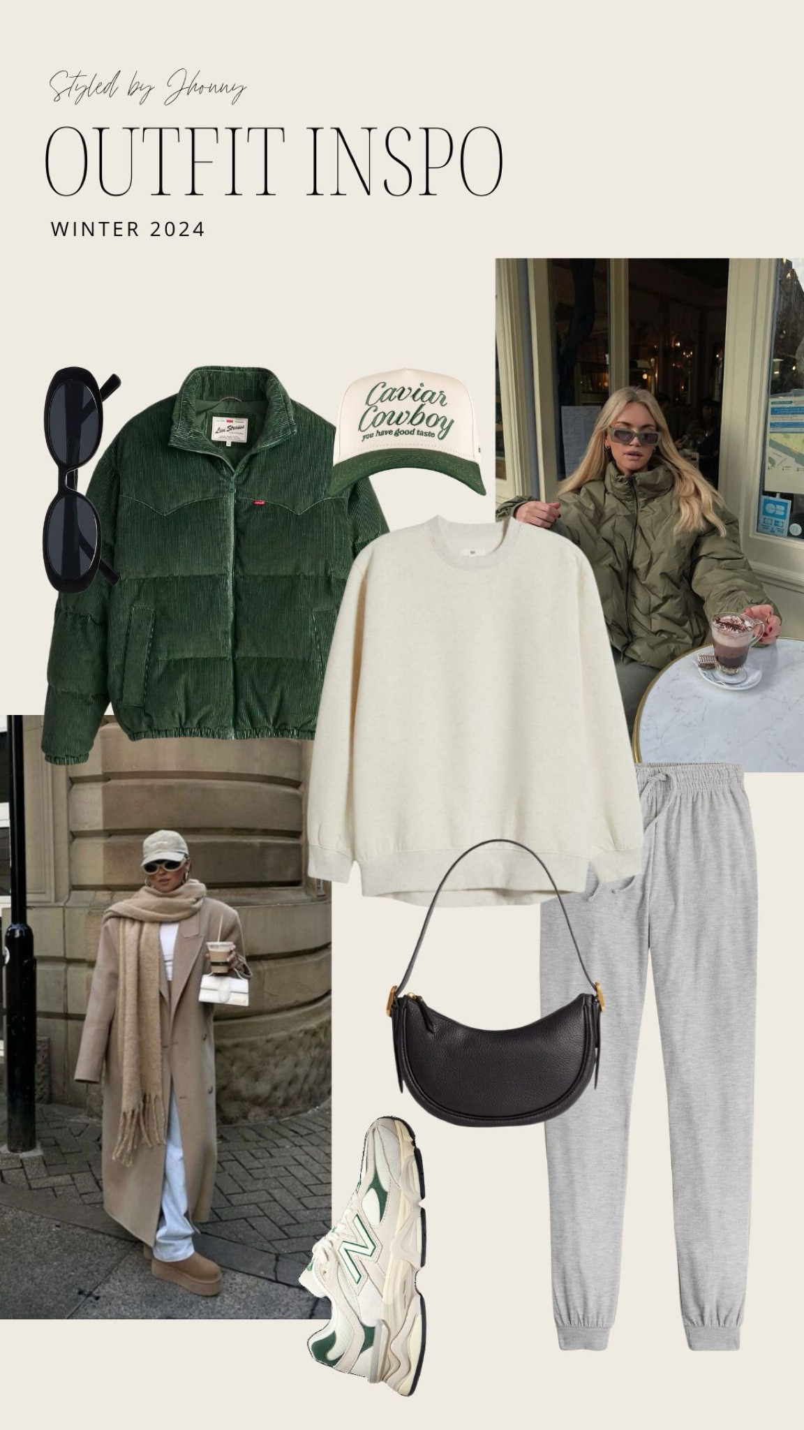 Cute and easy winter outfit inspo! Winter outfits, winter jacket, women’s sneakers.

#LTKItBag #LTKShoeCrush #LTKStyleTip
