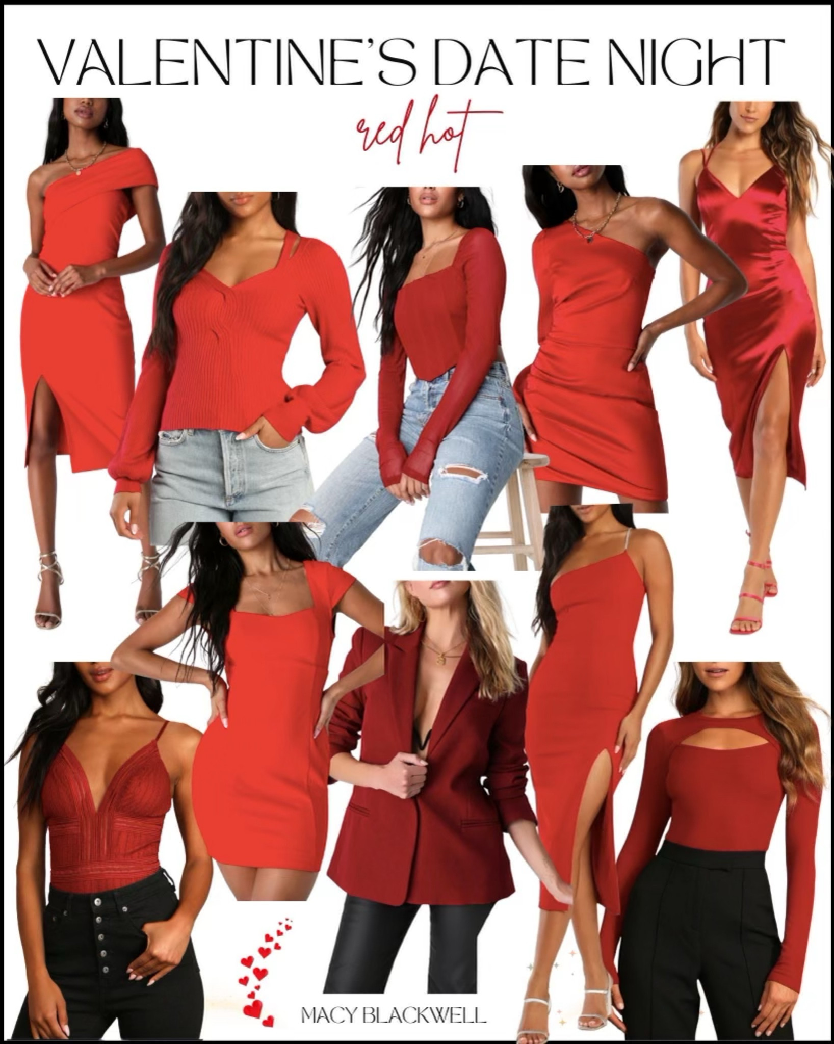 Valentine’s Day. Valentine’s Day outfit. Red outfit. Red dress. Red top. Valentine’s Day style. Valentine’s Day date  

#LTKSeasonal #LTKstyletip #LTKunder100