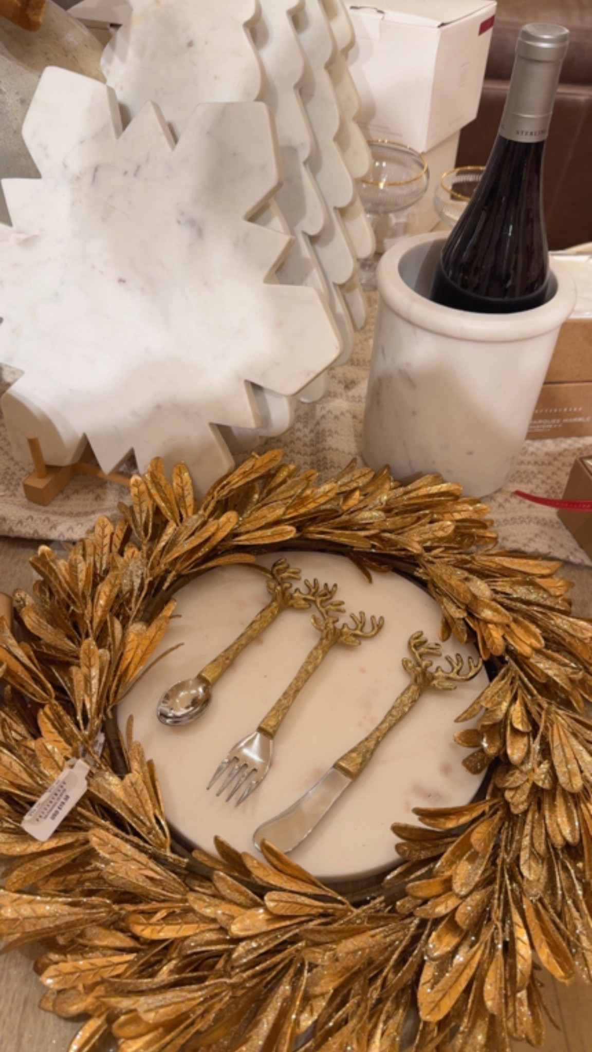 Christmas hosting kitchenware idea 🦌 / Pottery Barn deer butter knife set, marble Christmas tree cheese board

#LTKHome #LTKGiftGuide #LTKHoliday