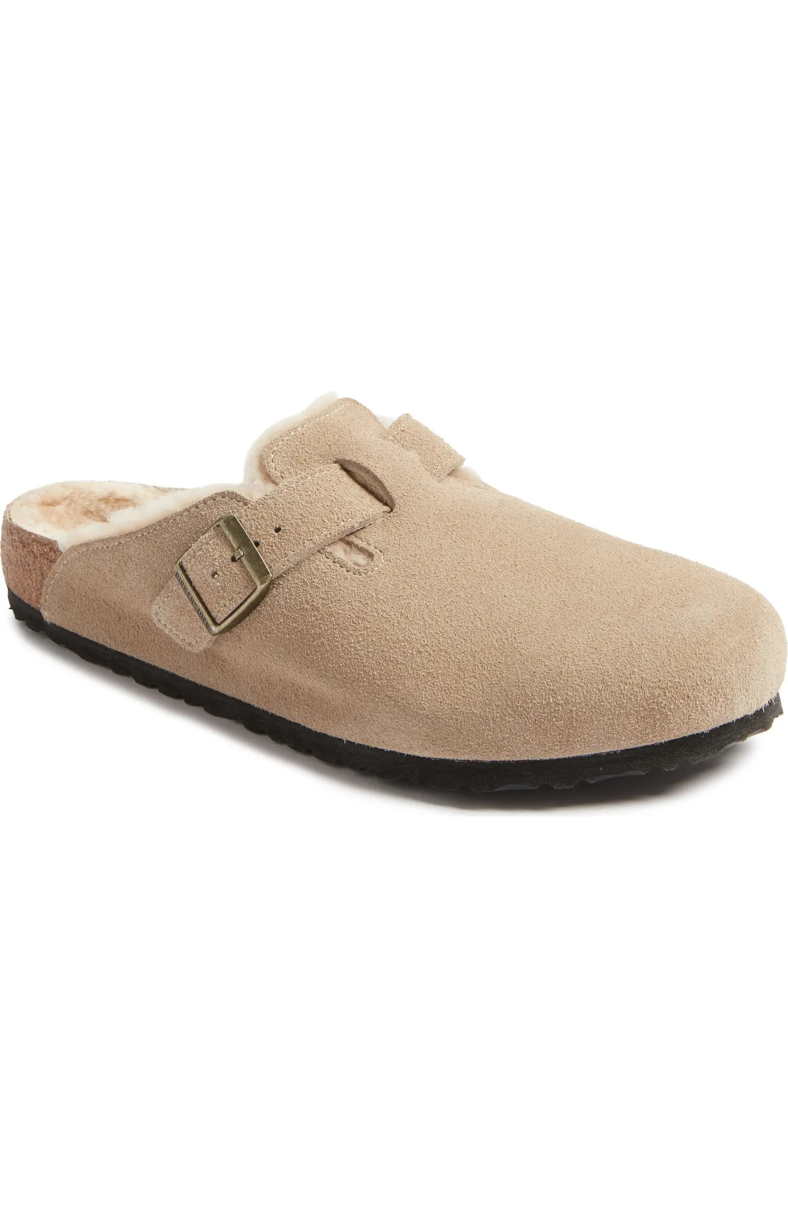 Boston Genuine Shearling Lined Clog (Men) | Nordstrom