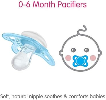 MAM Original Matte Baby Pacifier, Nipple Shape Helps Promote Healthy Oral Development, Sterilizer... | Amazon (US)