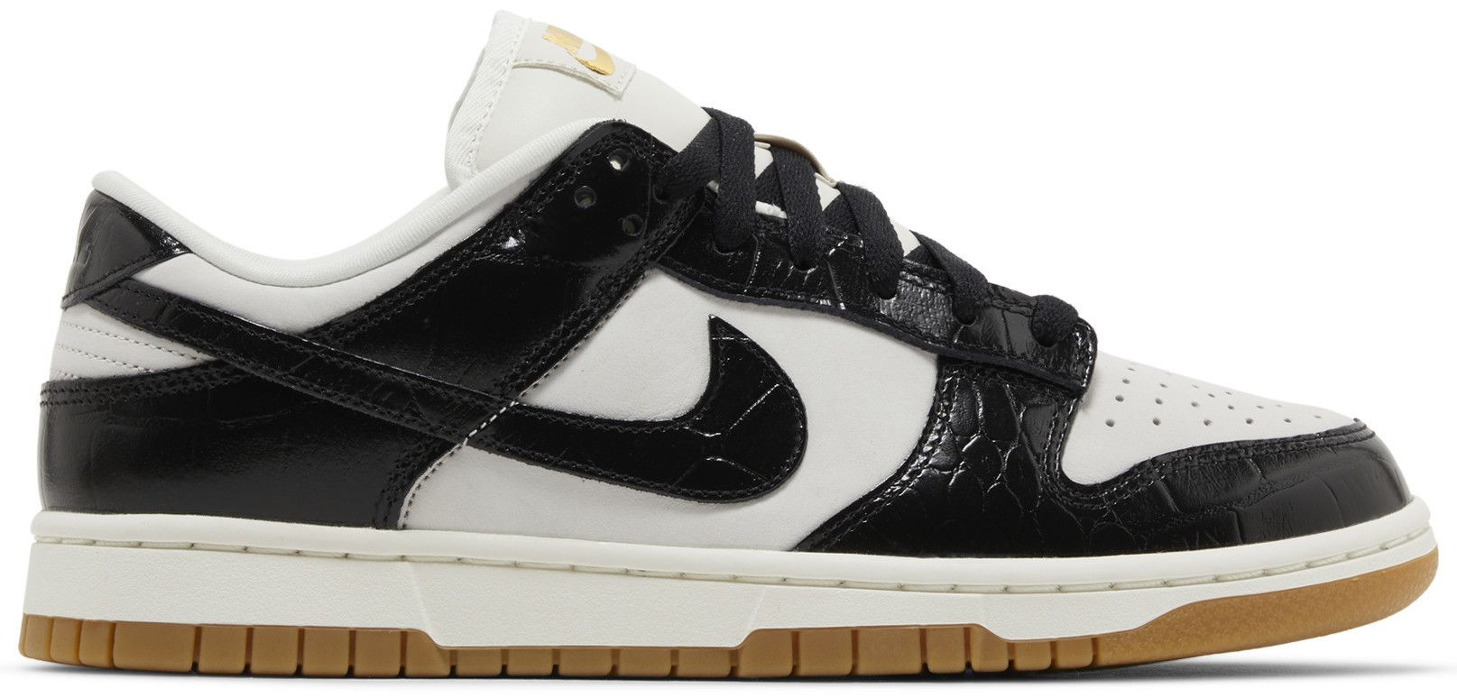 Buy Wmns Dunk Low LX 'Black Croc' - FJ2260 003 | GOAT | GOAT