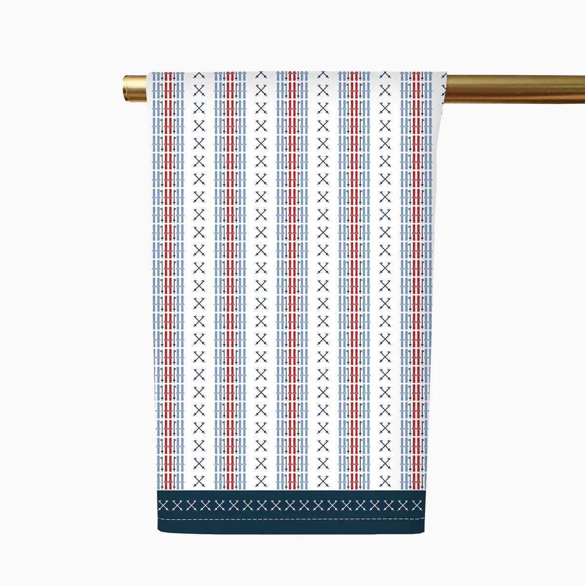 Faire Isle Skis Tea Towel | Honey + Hank
