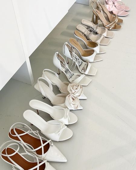 White heels that can be worn as bridal attire or worn for spring and summer!

Tony Bianco Heels | Meshki Heels | Walmart Heels | ASOS heels | Bridal Shoes | Bridal Heels 

#LTKfindsunder100 #LTKwedding #LTKshoecrush
