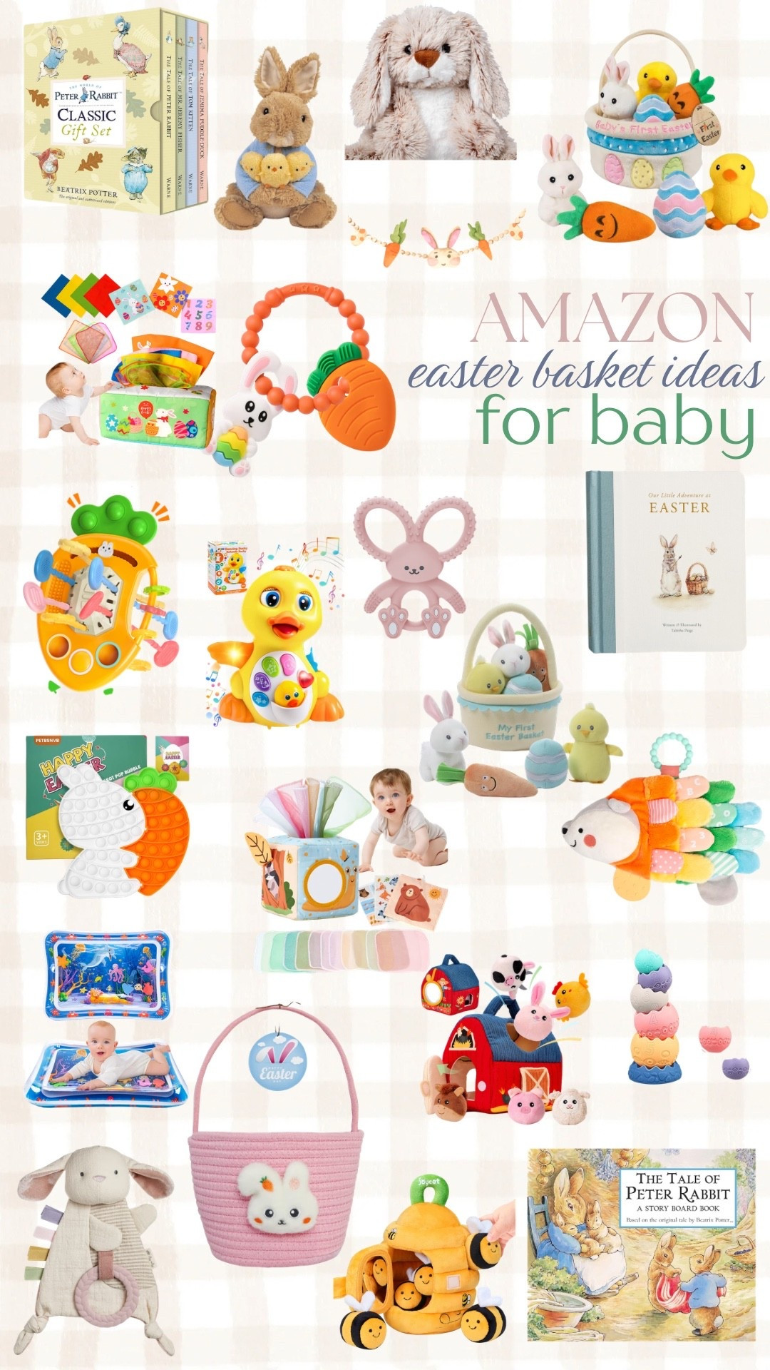 Easter basket ideas for baby!



Amazon, Amazon Finds, Easter Basket

#LTKKids #LTKBaby