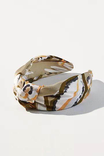 Botanical Watercolor Headband | Anthropologie (US)