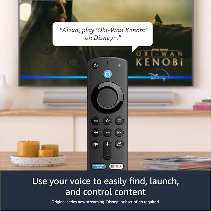 Fire TV Stick 4K Max streaming device, Wi-Fi 6, Alexa Voice Remote (includes TV controls) | Amazon (US)