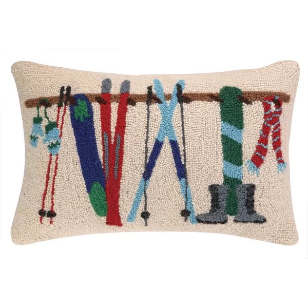 Keele Winter Rack Hook Wool Throw Pillow | Wayfair North America