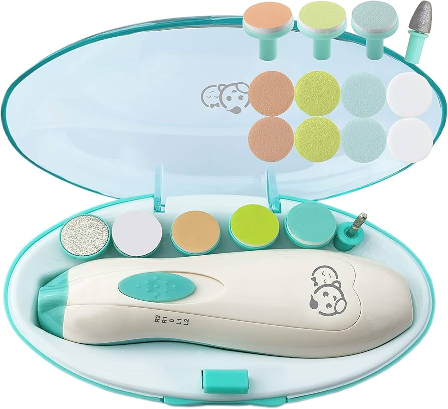 Royal Angels baby Nail Clippers 20 In 1, Safe Electric Baby Nail Trimmer, Baby Nail File Kit, Add... | Amazon (CA)