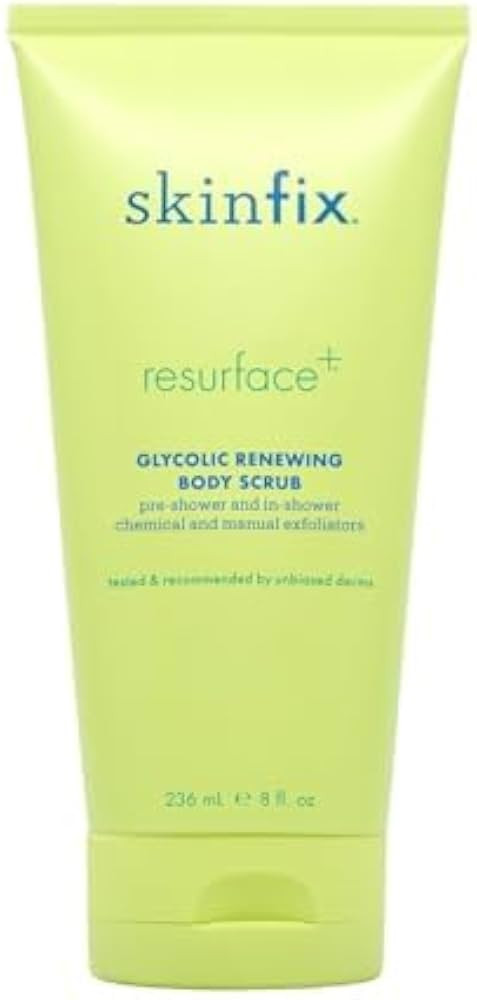 Skinfix Resurface+ Glycolic Renewing Scrub: A Double-Duty AHA BHA Exfoliant Scrub & Body Peel to ... | Amazon (US)