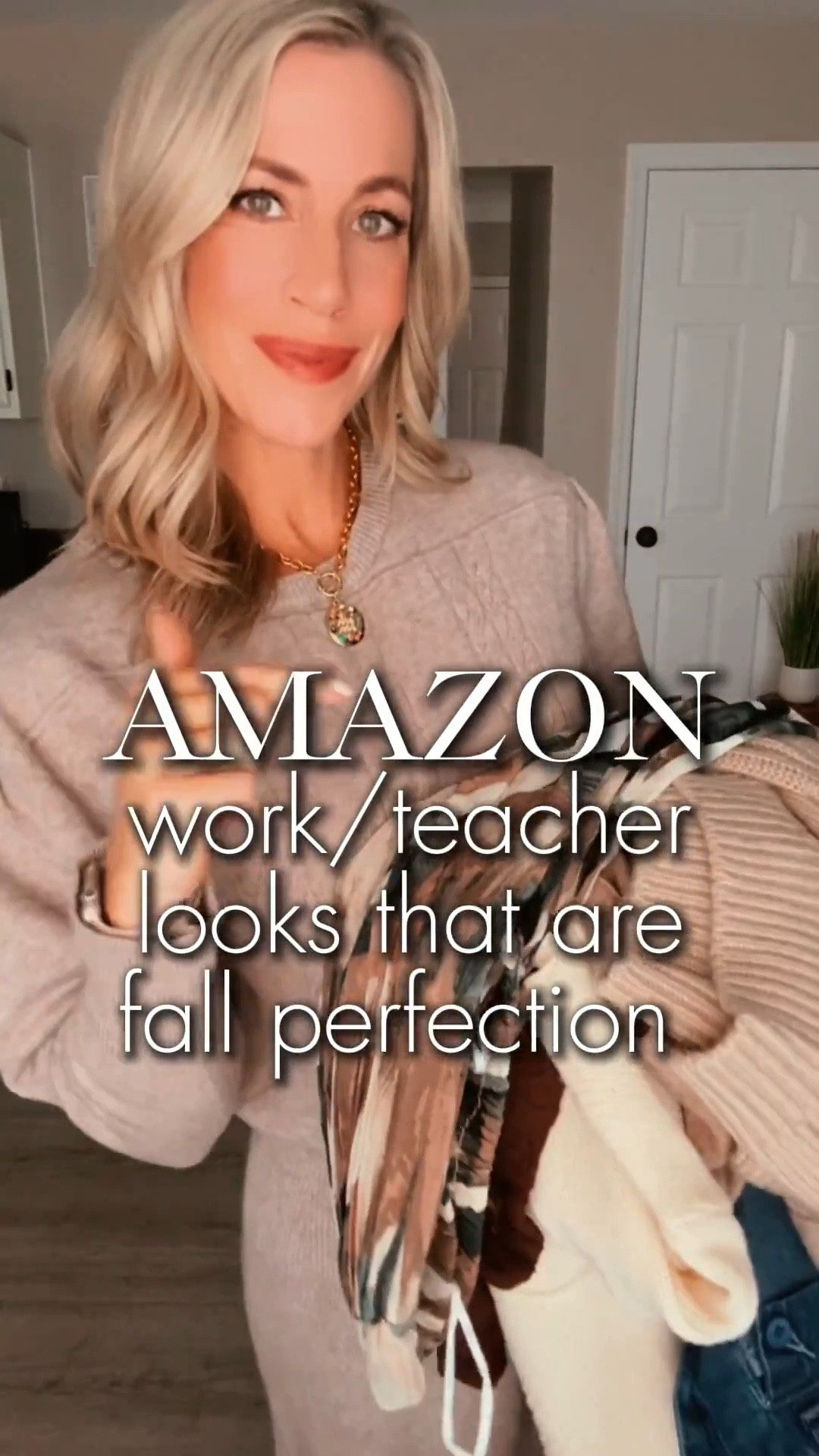 Work/Teacher Outfit Inspo to save + repeat 😍 

Cute and easy looks that are perfect for the office or the classroom that you can save and repeat all season long!  I love this maxi skirt, my favorite wide leg jeans, winter sweaters and blouses!

#casualoutfitideas #workoutfits #winteroutfitideas 