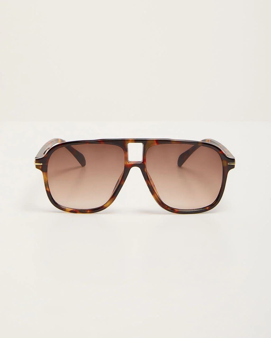 Capriana Large Tortoise Aviator Sunglasses | VICI