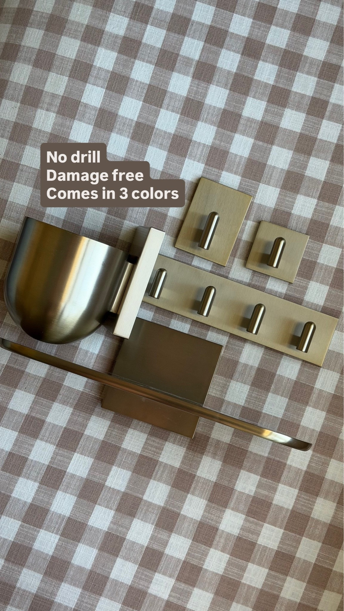 #ad #targetpartner These new Command™ DÉCOR pieces made it easy to add storage, greenery, and decorative touches while keeping my walls damage-free. I love that I can refresh my space whenever I want without worrying about patching holes later.

I’ve linked every piece I used if you’re ready to give your walls a little extra character.

I have brushed brass but they also come in matte black and light beige.

@Target @command #target #commandbrand

#LTKHome