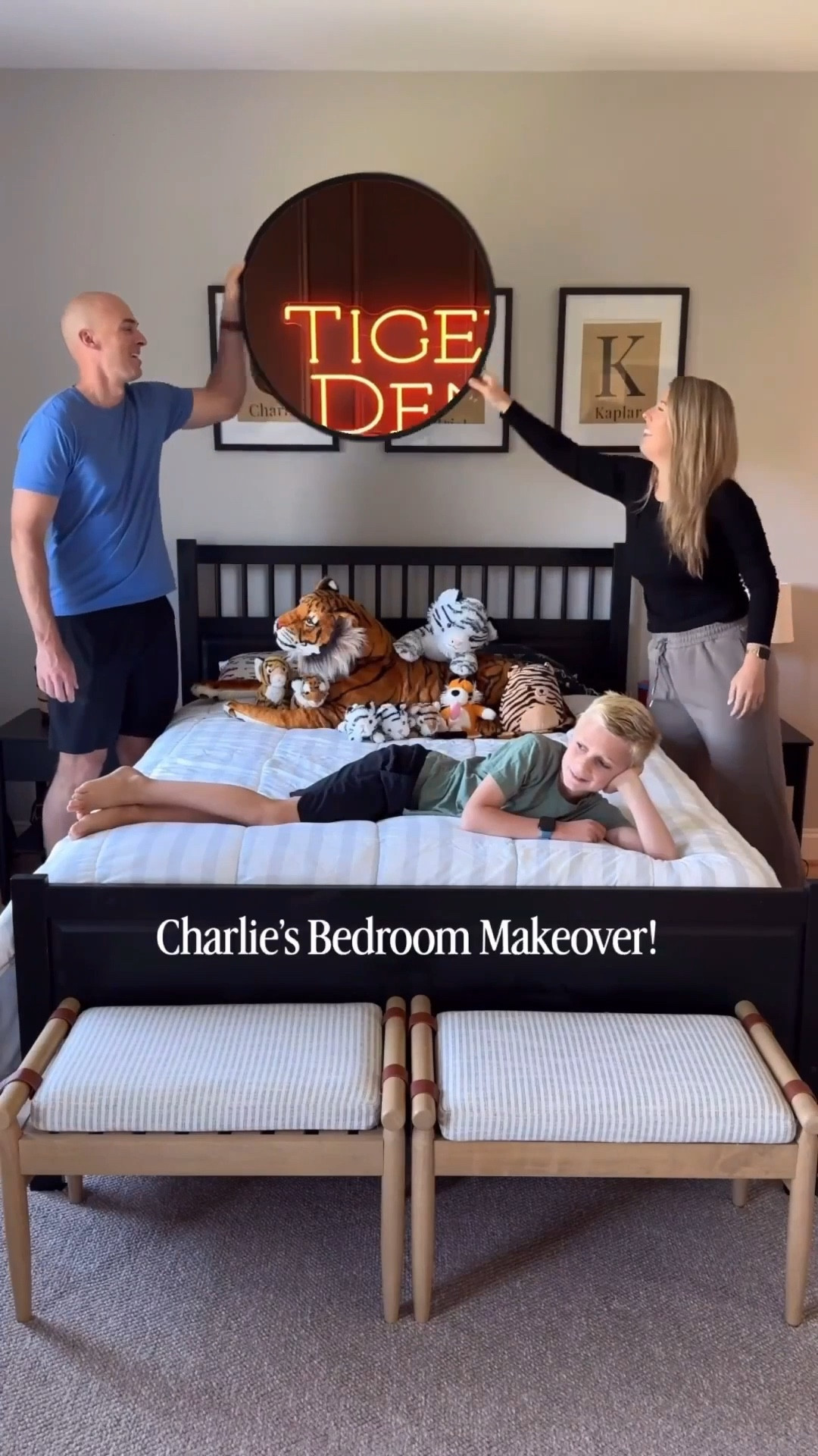 Charlie’s boys bedroom makeover! At first we were stumped when he asked for a tiger themed room but I think we nailed it with a design that can grow with him as his interests change!


#LTKHome #LTKKids #LTKSeasonal