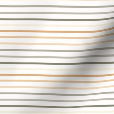 Fabric Autumn Wheat Field Stripe | Spoonflower