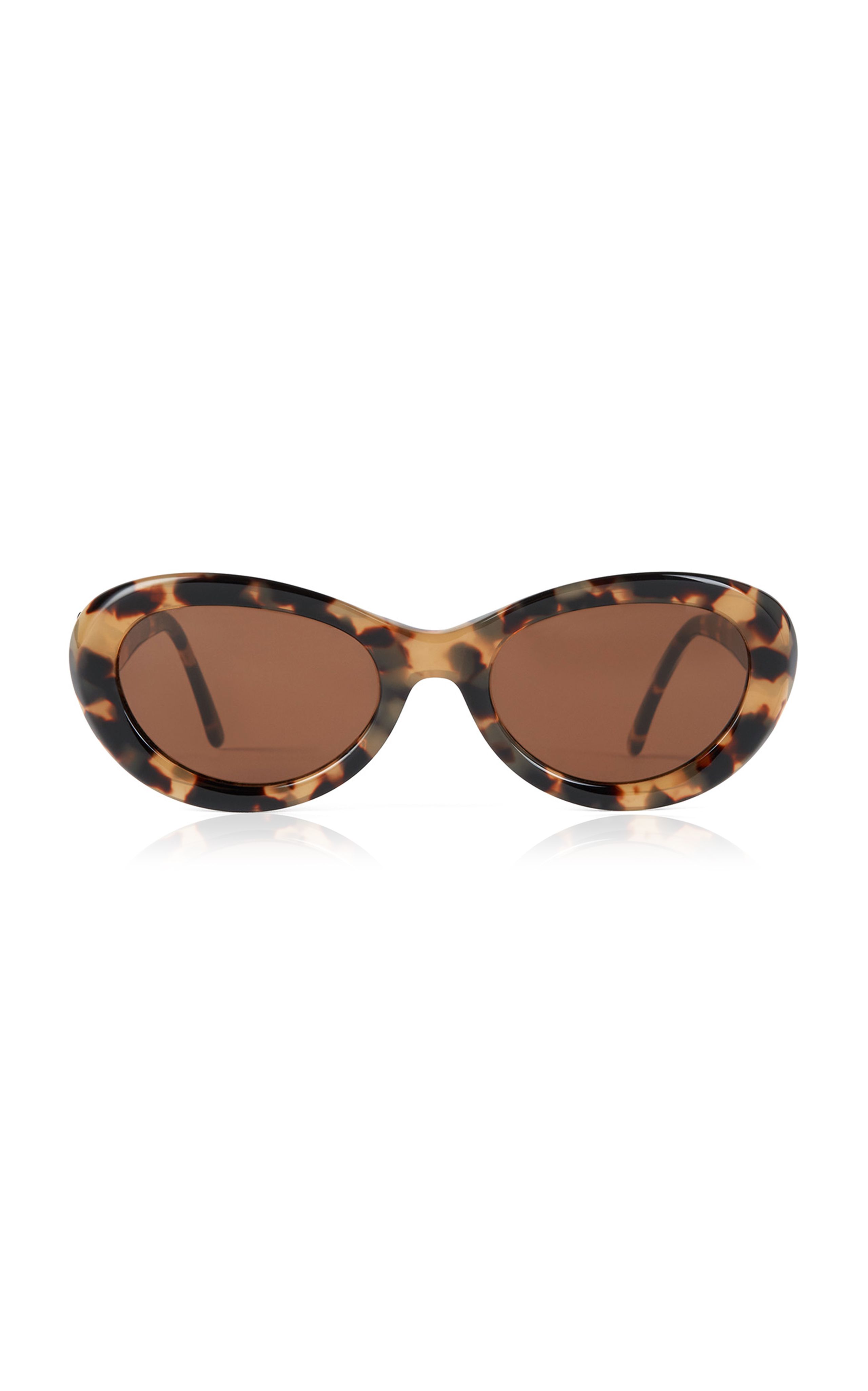 The Ovals Round-Frame Acetate Sunglasses | Moda Operandi (Global)