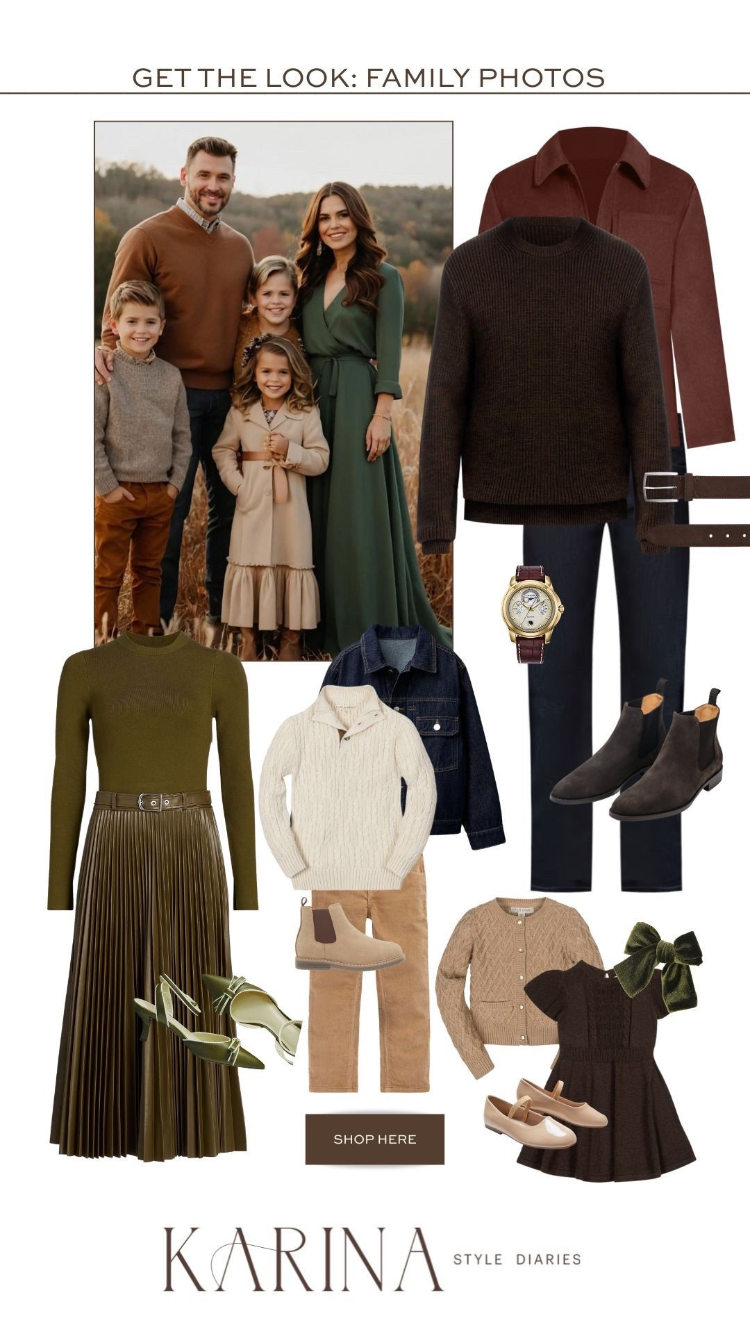 Get the look: family photo outfits! Earthy fall vibes 🍁🍂🍃

#LTKFamily #LTKSeasonal #LTKStyleTip