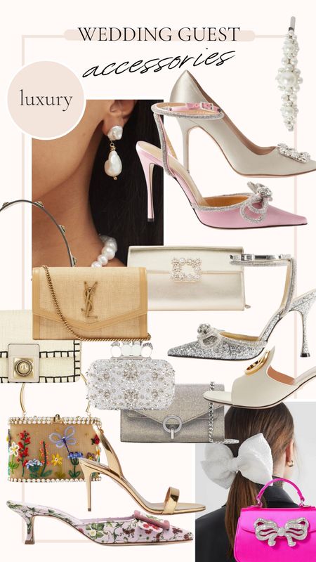 Beautiful bags, shoes and accessories in my luxury wedding guest edit 

#LTKSeasonal #LTKwedding