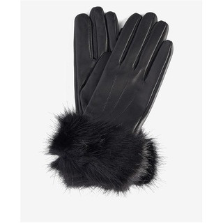 Fur Trimmed Leather Gloves | House of Fraser