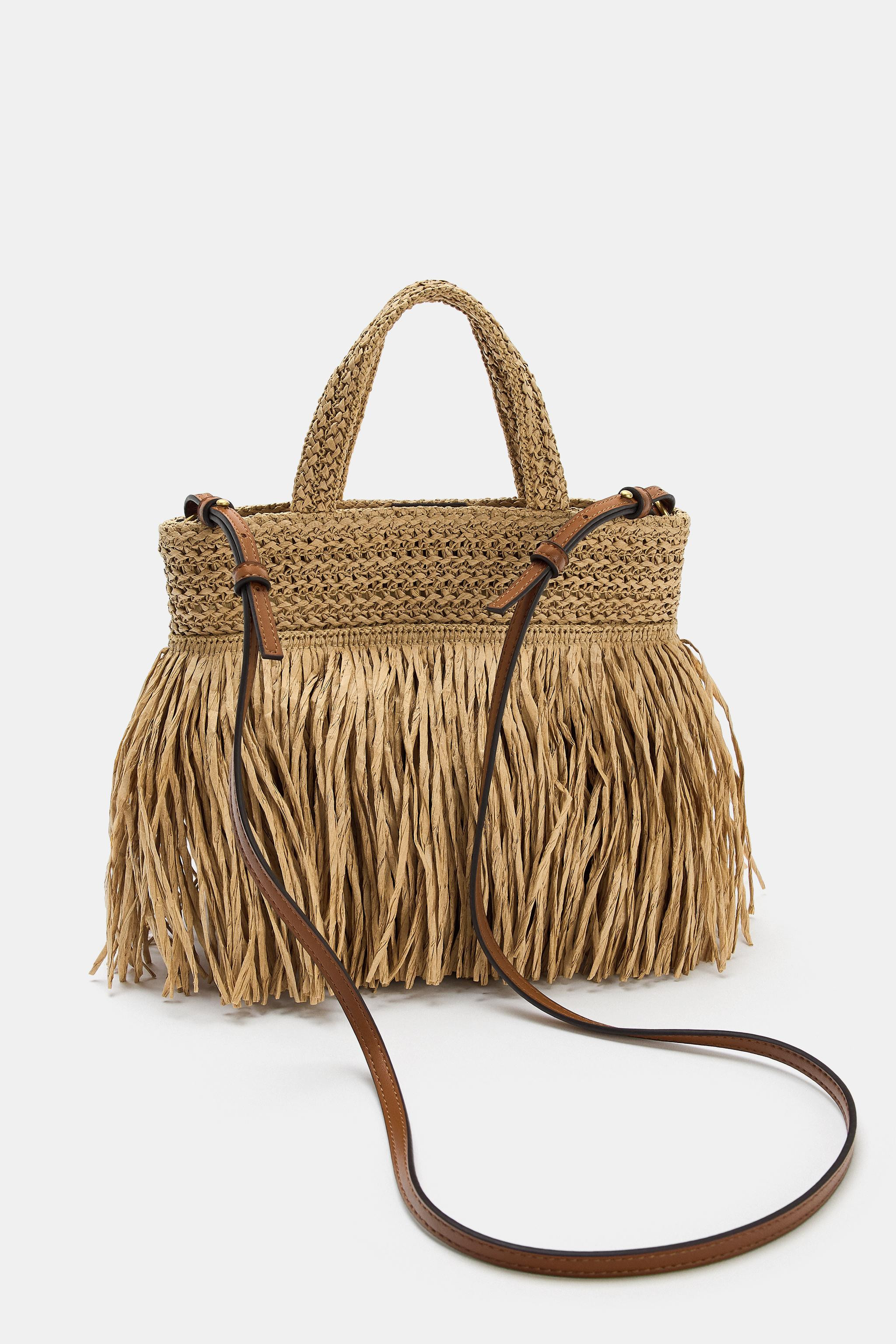 FRINGED HANDBAG | Zara US