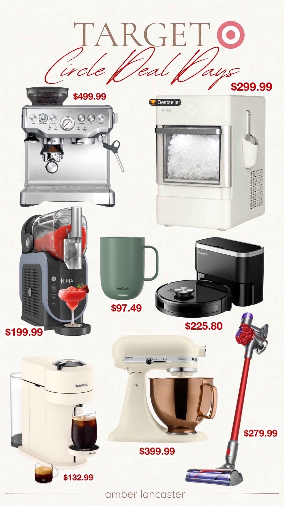 Target Circle Deal Day! 🎯 | 
target, target circle deal days, target circle week, target deals, target sale, target home, target kitchen, hearth and hand magnolia, hearth and hand magnolia nugget ice machine, nugget ice maker, ember mug, hearth and hand magnolia kitchenaid, nespresso, dyson vacuum, espresso machine, ninja slushee, ninja creami, robot vacuum.

#LTKSaleAlert #LTKHome #LTKSeasonal