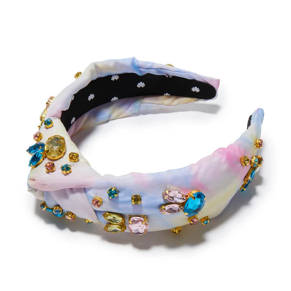 TULIP FIELD CRYSTAL BUNNY KNOTTED HEADBAND | LELE SADOUGHI