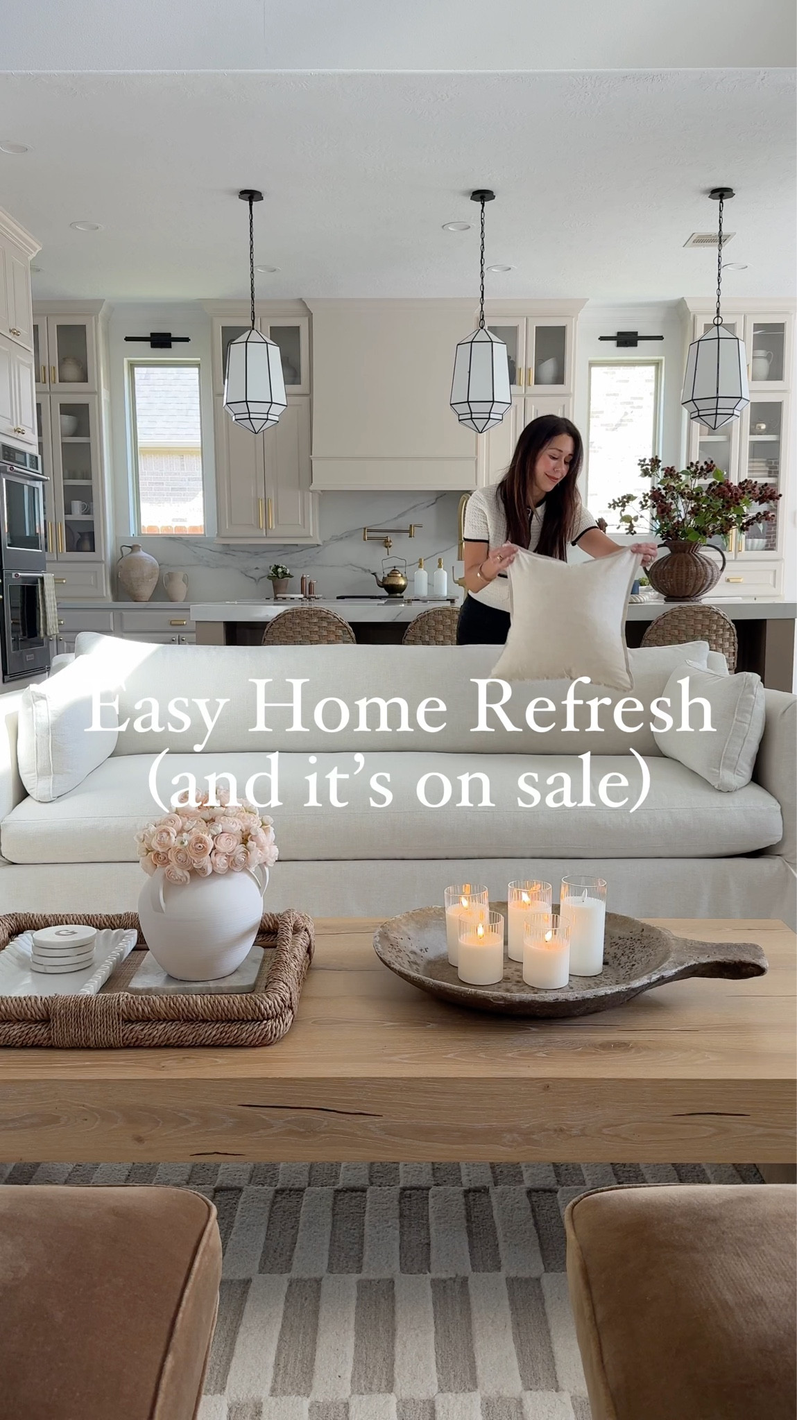 A quick refresh that instantly makes a space feel more styled 🤍 these throw pillows come as a set of four for under $35 (and on sale right now), which honestly makes it such an easy update. Soft, neutral, and perfect for layering on a sofa, bed, or accent chair.

throw pillows set of 4, neutral home decor, affordable home decor finds, living room styling ideas, cozy home accents

#LTKHome #LTKSaleAlert