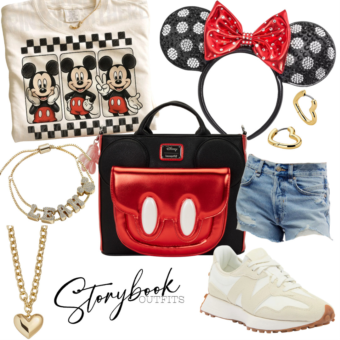 Classic Mickey, but make it bold ❤️🖤

Red, black, and a little sparkle—this look is giving timeless park style with a fun, modern twist! 

 #LTKTravel